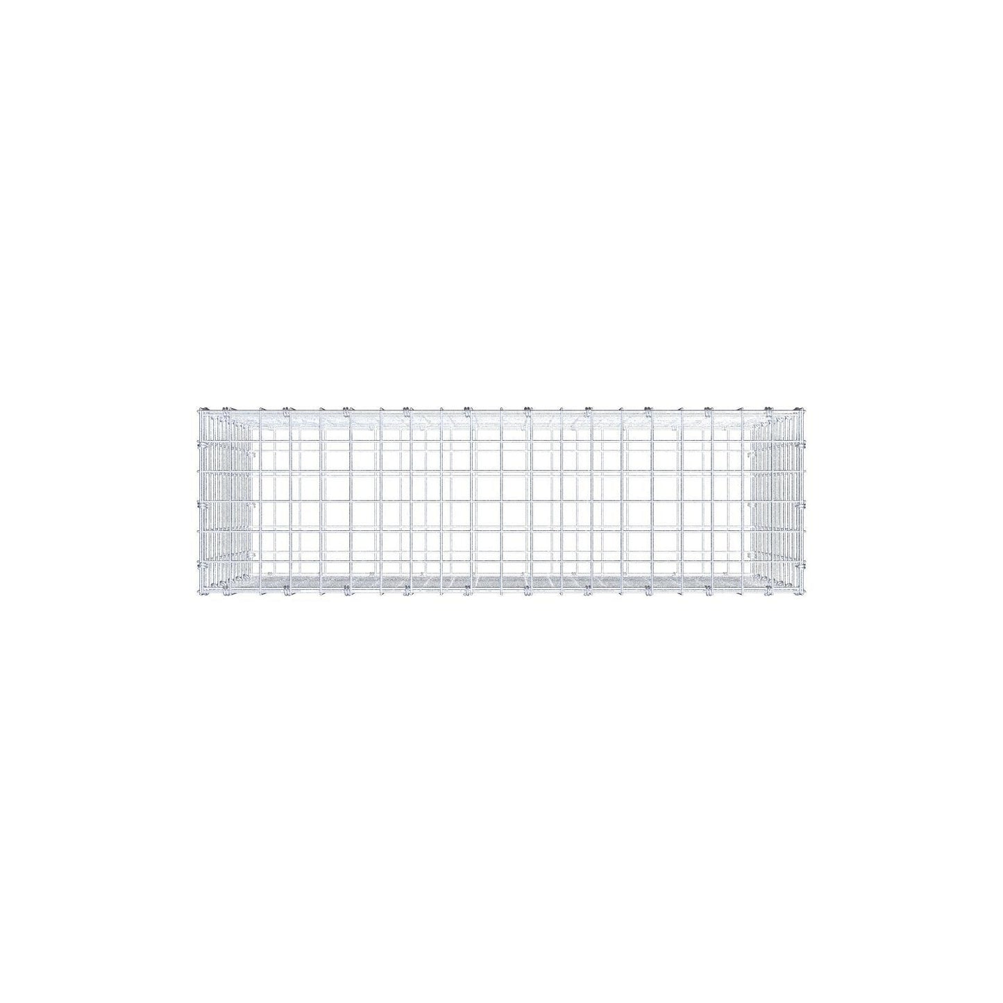 Gabion 100 cm x 60 cm x 30 cm (L x H x D), mesh size 5 x 5 cm, spiral ring