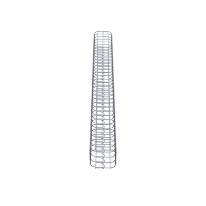 Gabionpelare fyrkant 17 cm x 17 cm, 160 cm hög, MW 5 cm x 5 cm