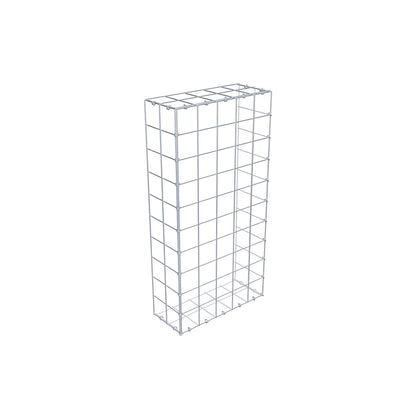 Gabião Tipo 2 100 cm x 20 cm x 50 cm (C x A x P), malhagem 10 cm x 10 cm, anel C