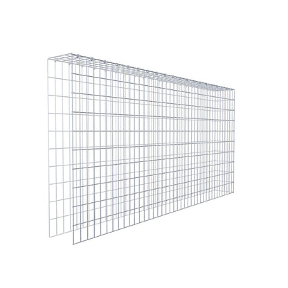 Anbaugabione Typ 4 200 cm x 100 cm x 20 cm (L x H x T), Maschenweite 5 cm x 10 cm, C-Ring
