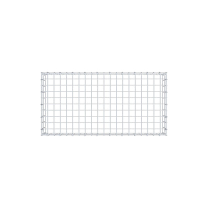 Gabião Tipo 3 100 cm x 20 cm x 50 cm (C x A x P), malhagem 5 cm x 10 cm, anel C