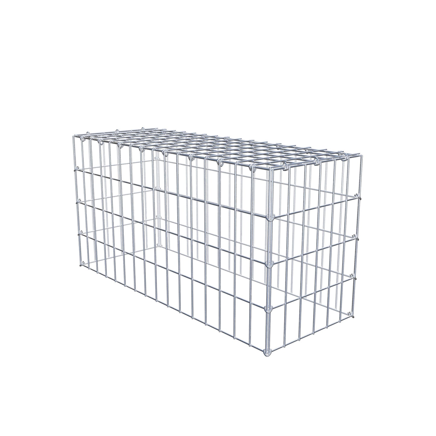 Toegevoegde pool type 3 80 cm x 40 cm x 30 cm (L x H x D), maaswijdte 5 cm x 10 cm, C-ring