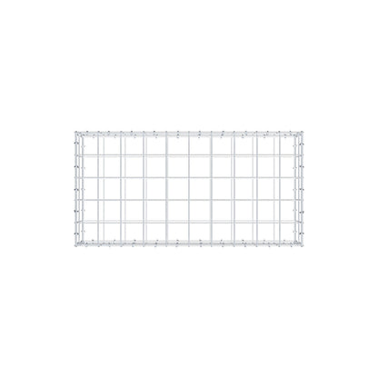 Gabione 100 cm x 20 cm x 50 cm (L x H x T), Maschenweite 10 cm x 10 cm, C-Ring