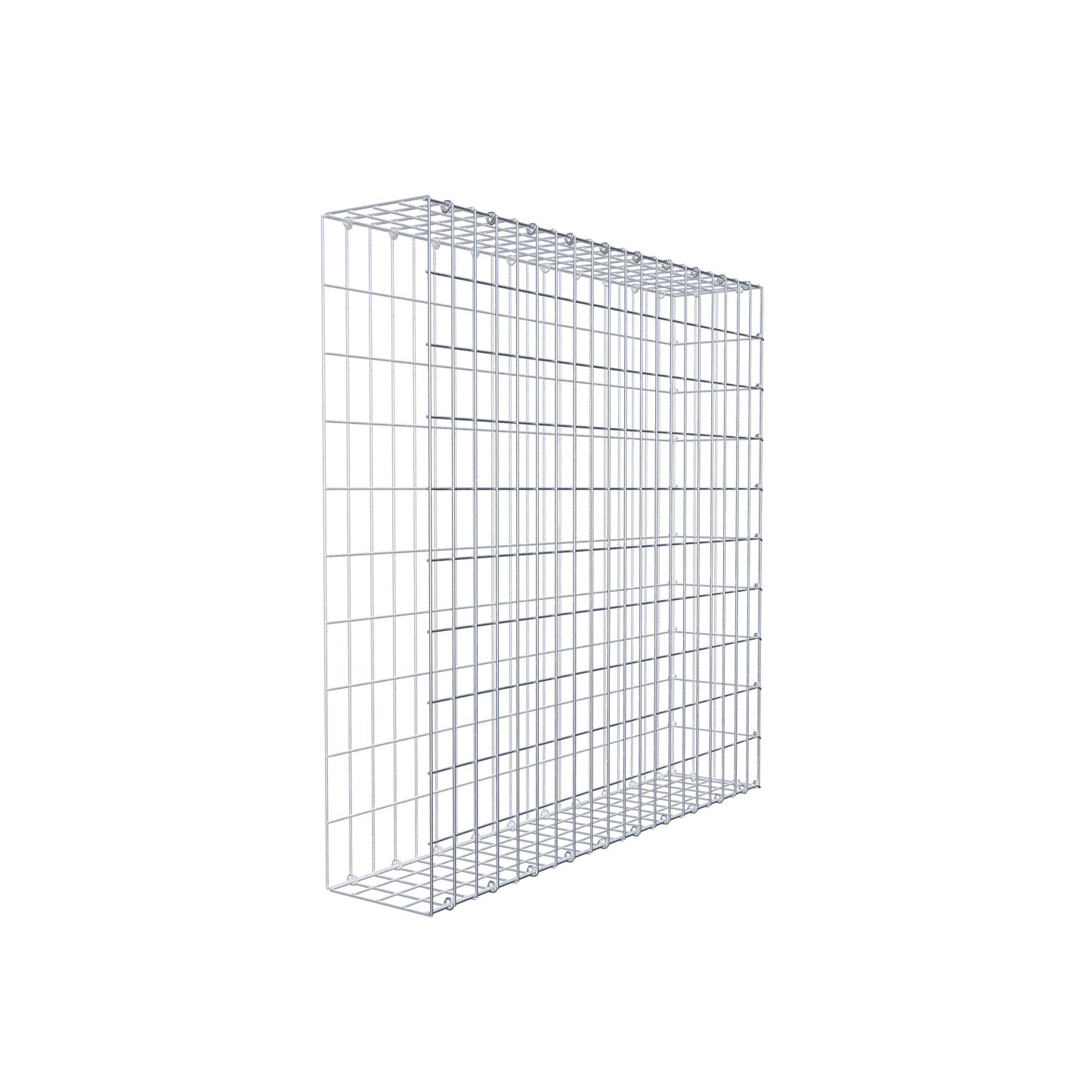 Fourche rapportée type 2 100 cm x 100 cm x 20 cm, mailles 5 cm x 10 cm, anneau en C