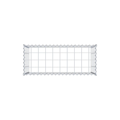 Gabião tipo 3 100 cm x 50 cm x 40 cm (C x A x P), malhagem 10 cm x 10 cm, espiral