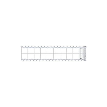 Extra gabion typ 4 100 cm x 60 cm x 20 cm (L x H x D), maskstorlek 10 cm x 10 cm, spiral