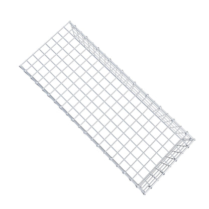 Mounted gabion type 4 100 cm x 20 cm x 40 cm (L x H x D), mesh size 5 cm x 5 cm, C-ring