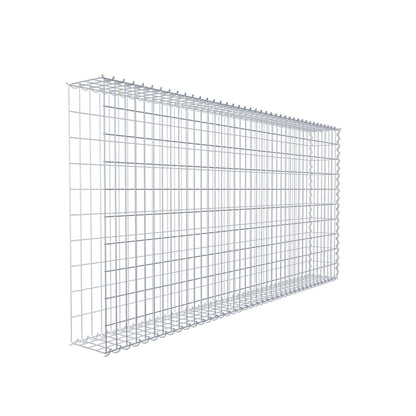 Anbaugabione Typ 2 200 cm x 100 cm x 20 cm (L x H x T), Maschenweite 5 cm x 10 cm, Spirale