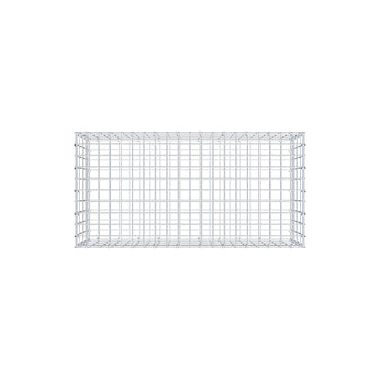 Schanskorf 100 cm x 40 cm x 50 cm (L x H x D), maaswijdte 5 cm x 10 cm, C-ring