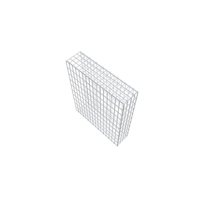 Gabião Tipo 2 100 cm x 80 cm x 20 cm, malhagem 5 cm x 10 cm, anel C