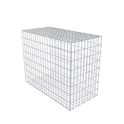 Gabião tipo 2 100 cm x 80 cm x 50 cm, malhagem 5 cm x 10 cm, anel C