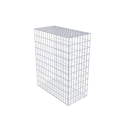 Fourche rapportée type 2 100 cm x 80 cm x 40 cm, mailles 5 cm x 10 cm, anneau en C