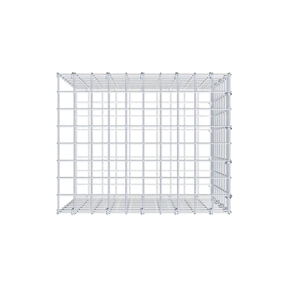 Gabião tipo 2 50 cm x 40 cm x 40 cm (C x A x P), malhagem 5 cm x 5 cm, anel C