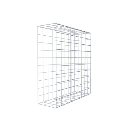 Gavión complementario de tipo 2 100 cm x 90 cm x 30 cm (L x A x P), malla 10 cm x 10 cm, anillo en C