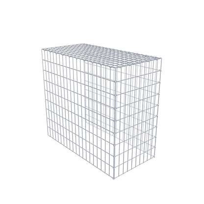 Extra gabion typ 4 100 cm x 90 cm x 50 cm (L x H x D), maskstorlek 5 cm x 10 cm, C-ring