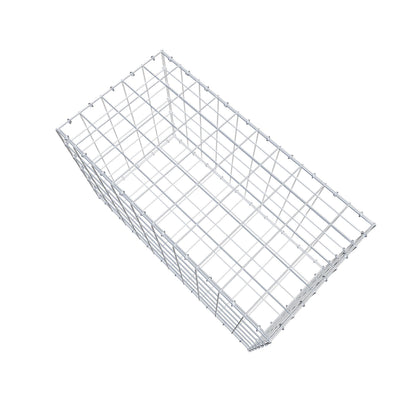 Gabion 100 cm x 60 cm x 50 cm (L x H x D), maskstorlek 10 cm x 10 cm, C-ring
