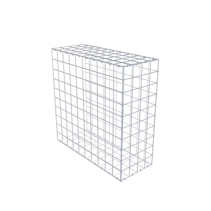 Anbaugabione Typ 2 100 cm x 100 cm x 40 cm (L x H x T), Maschenweite 10 cm x 10 cm, C-Ring