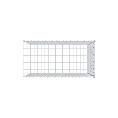 Anbaugabione Typ 4 100 cm x 80 cm x 50 cm (L x H x T), Maschenweite 5 cm x 5 cm, Spirale