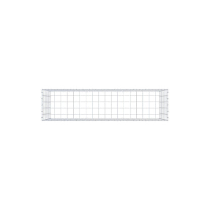 Gabião Tipo 3 200 cm x 100 cm x 50 cm (C x A x P), malhagem 10 cm x 10 cm, anel C