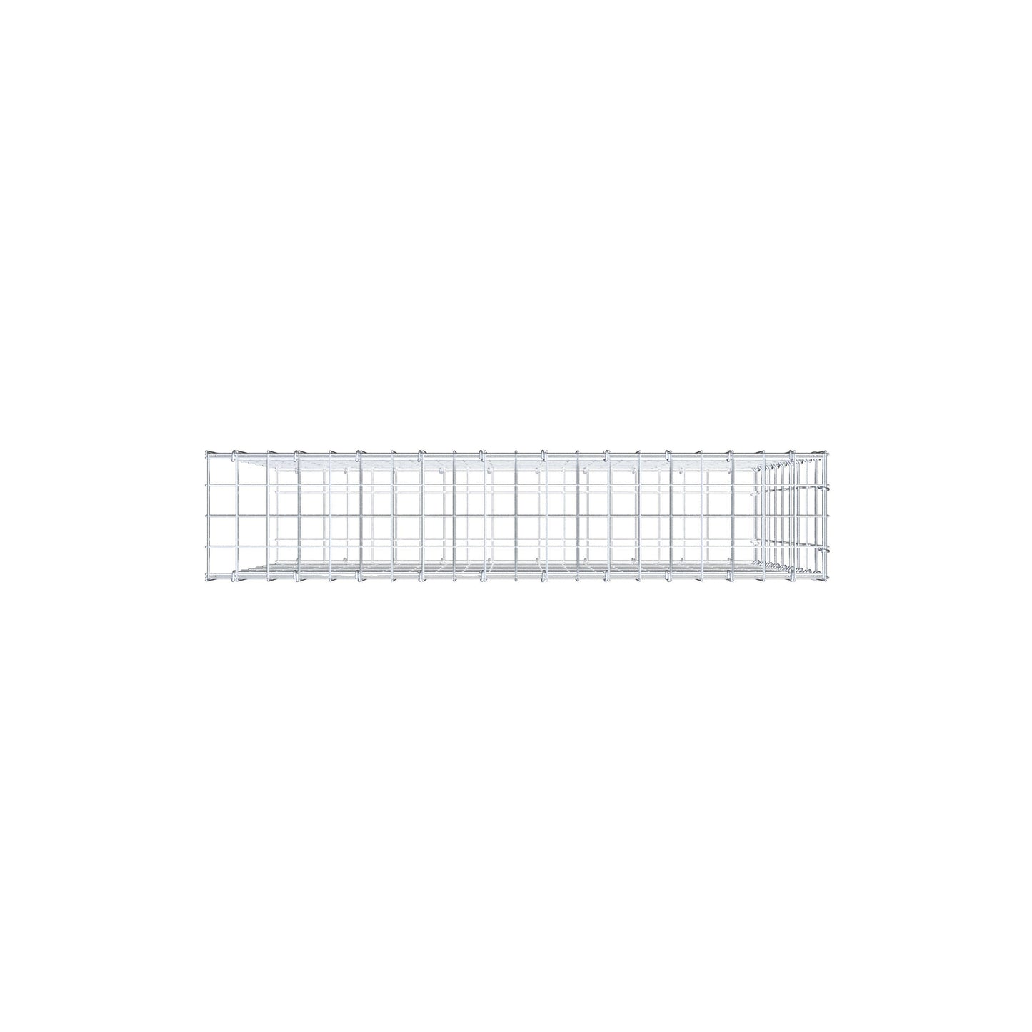 Pila adicional tipo 2 100 cm x 90 cm x 20 cm, malla 5 cm x 10 cm, anillo en C