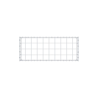 Anbaugabione Typ 3 100 cm x 20 cm x 40 cm (L x H x T), Maschenweite 10 cm x 10 cm, C-Ring