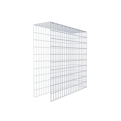 Anbaugabione Typ 4 100 cm x 100 cm x 30 cm (L x H x T), Maschenweite 5 cm x 10 cm, C-Ring