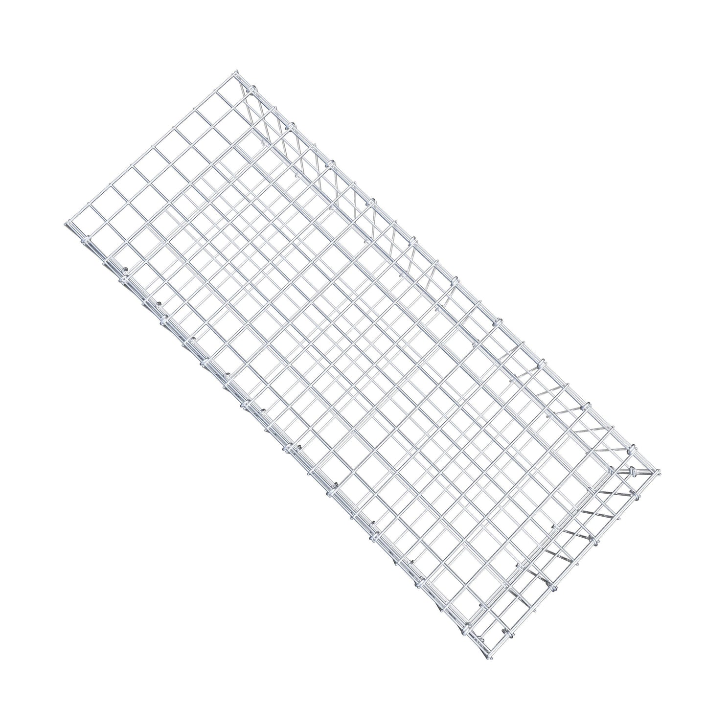 Gabião Tipo 2 100 cm x 20 cm x 40 cm, malhagem 5 cm x 10 cm, anel C