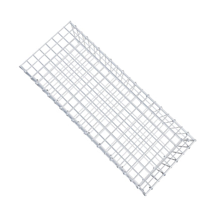 Gabião Tipo 2 100 cm x 20 cm x 40 cm, malhagem 5 cm x 10 cm, anel C