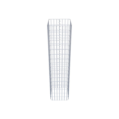 Gabion column square 37 cm x 37 cm, 160 cm height, MW 5 cm x 10 cm