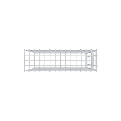 Gavión complementario de tipo 4 100 cm x 70 cm x 20 cm (L x A x P), malla 5 cm x 10 cm, anillo en C