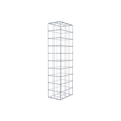 Gabion 100 cm x 30 cm x 20 cm (L x H x D), maskestørrelse 10 cm x 10 cm, C-ring