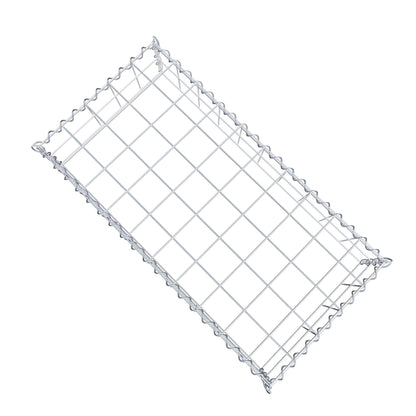 Gabião Tipo 3 100 cm x 20 cm x 50 cm (C x A x P), malhagem 10 cm x 10 cm, espiral