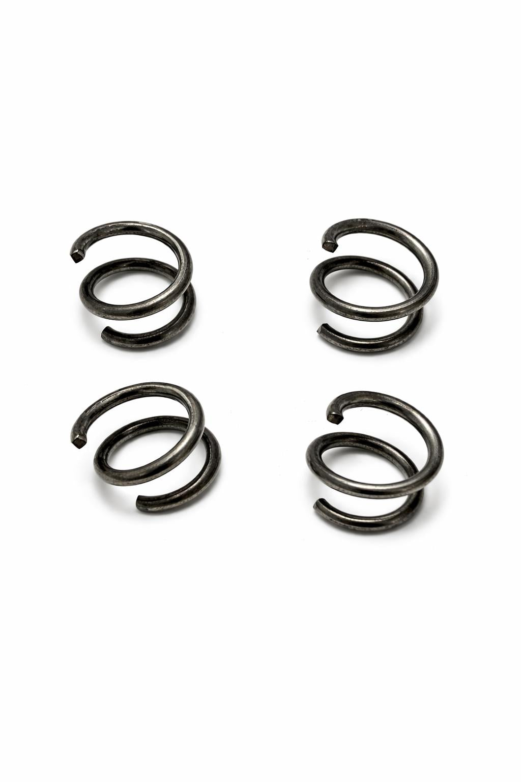 Spiralringe 20er Set galvanisch verzinkt - stabile Verbindung für Gabionen & Drahtgitter