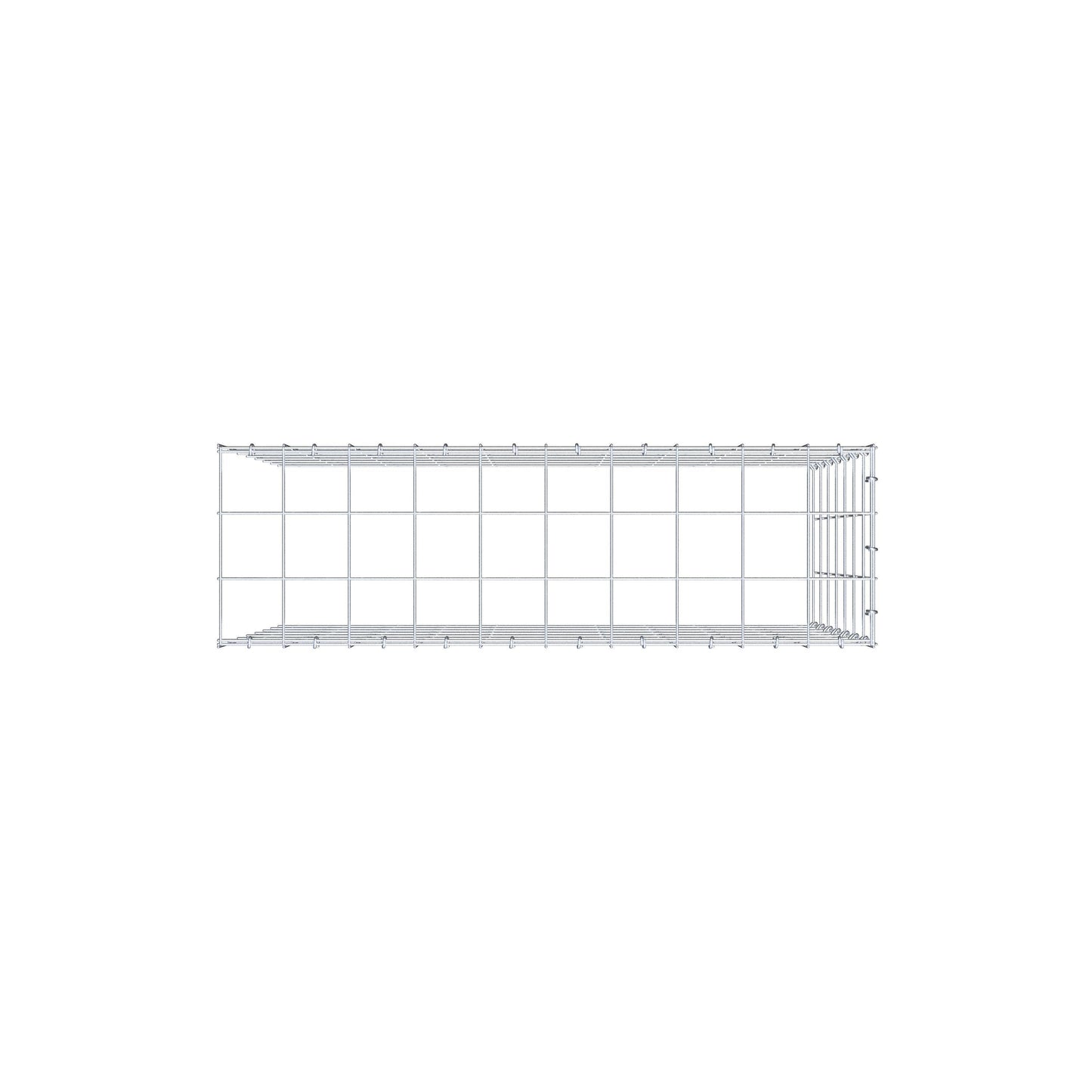 Tilläggspåle typ 4 100 cm x 70 cm x 30 cm (L x H x D), maskstorlek 10 cm x 10 cm, C-ring