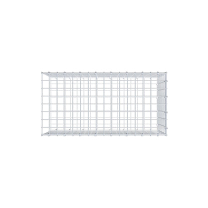 Fourche rapportée type 2 80 cm x 40 cm x 40 cm (L x H x P), mailles 5 cm x 5 cm, anneau C