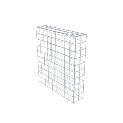 Gabião Tipo 4 100 cm x 90 cm x 20 cm (C x A x P), malhagem 10 cm x 10 cm, anel C