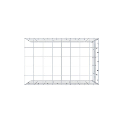 Pila adicional tipo 4 80 cm x 50 cm x 50 cm (L x A x P), malla 10 cm x 10 cm, anillo en C