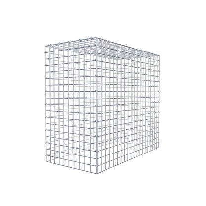 Gavión complementario de tipo 3 100 cm x 90 cm x 50 cm (L x A x P), malla 5 cm x 5 cm, anillo en C