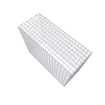 Gabbione aggiuntivo di tipo 3 100 cm x 80 cm x 40 cm (L x H x P), maglia 5 cm x 5 cm, anello a C