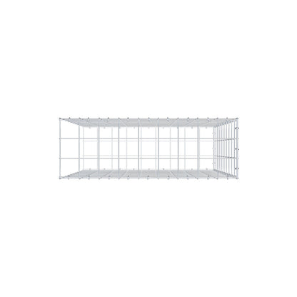 Gavión complementario de tipo 2 100 cm x 90 cm x 30 cm (L x A x P), malla 10 cm x 10 cm, anillo en C