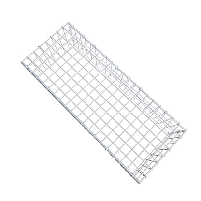 Type 3 oplegkorf 100 cm x 30 cm x 40 cm (L x H x D), maaswijdte 5 cm x 10 cm, C-ring
