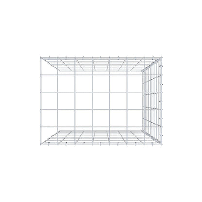 Anbaugabione Typ 4 100 cm x 70 cm x 50 cm (L x H x T), Maschenweite 10 cm x 10 cm, C-Ring