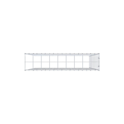 Gabião Tipo 4 100 cm x 90 cm x 20 cm (C x A x P), malhagem 10 cm x 10 cm, anel C
