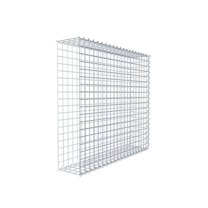 Extra gabion typ 2 100 cm x 90 cm x 20 cm (L x H x D), maskstorlek 5 cm x 5 cm, spiral