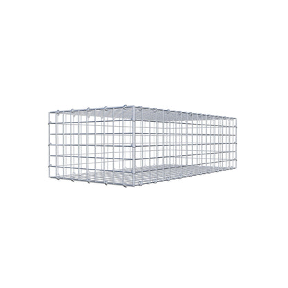 Gabion 100 cm x 30 cm x 50 cm (L x H x D), maskstorlek 5 cm x 5 cm, C-ring