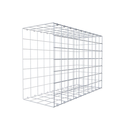 Gabbione aggiuntivo di tipo 2 100 cm x 70 cm x 40 cm (L x H x P), maglia 10 cm x 10 cm, anello a C