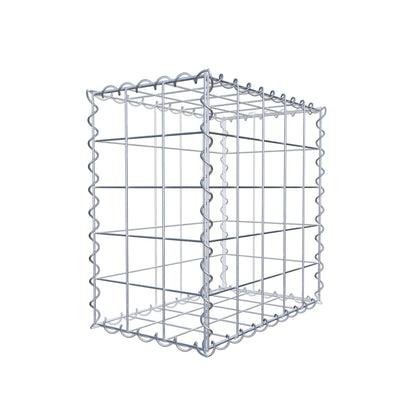 Gabion 50 cm x 50 cm x 30 cm (L x H x D), maskstorlek 10 cm x 10 cm, spiral