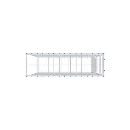 Gavión complementario de tipo 2 100 cm x 70 cm x 20 cm (L x A x P), malla 10 cm x 10 cm, anillo en C