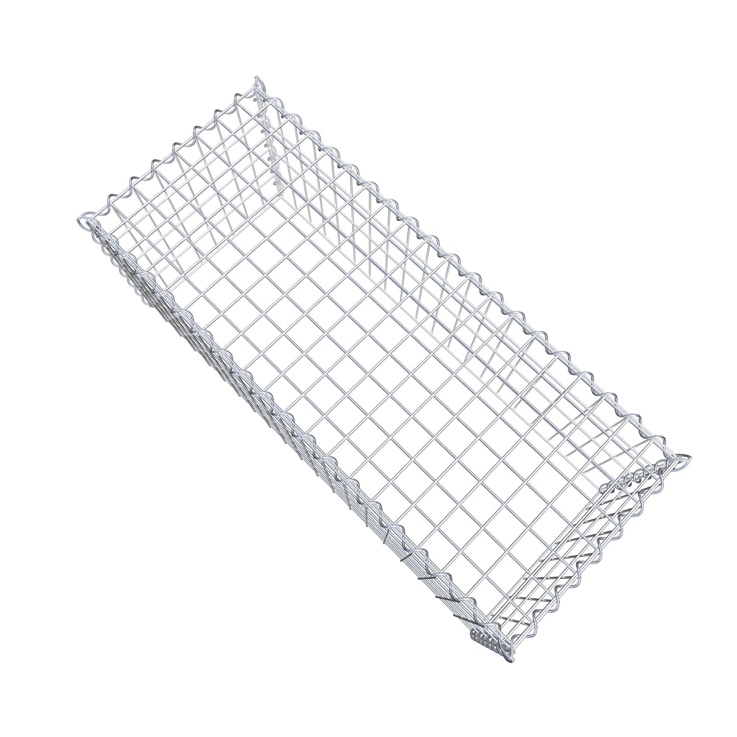 Extra gabion typ 3 100 cm x 40 cm x 40 cm (L x H x D), maskstorlek 5 cm x 10 cm, spiral
