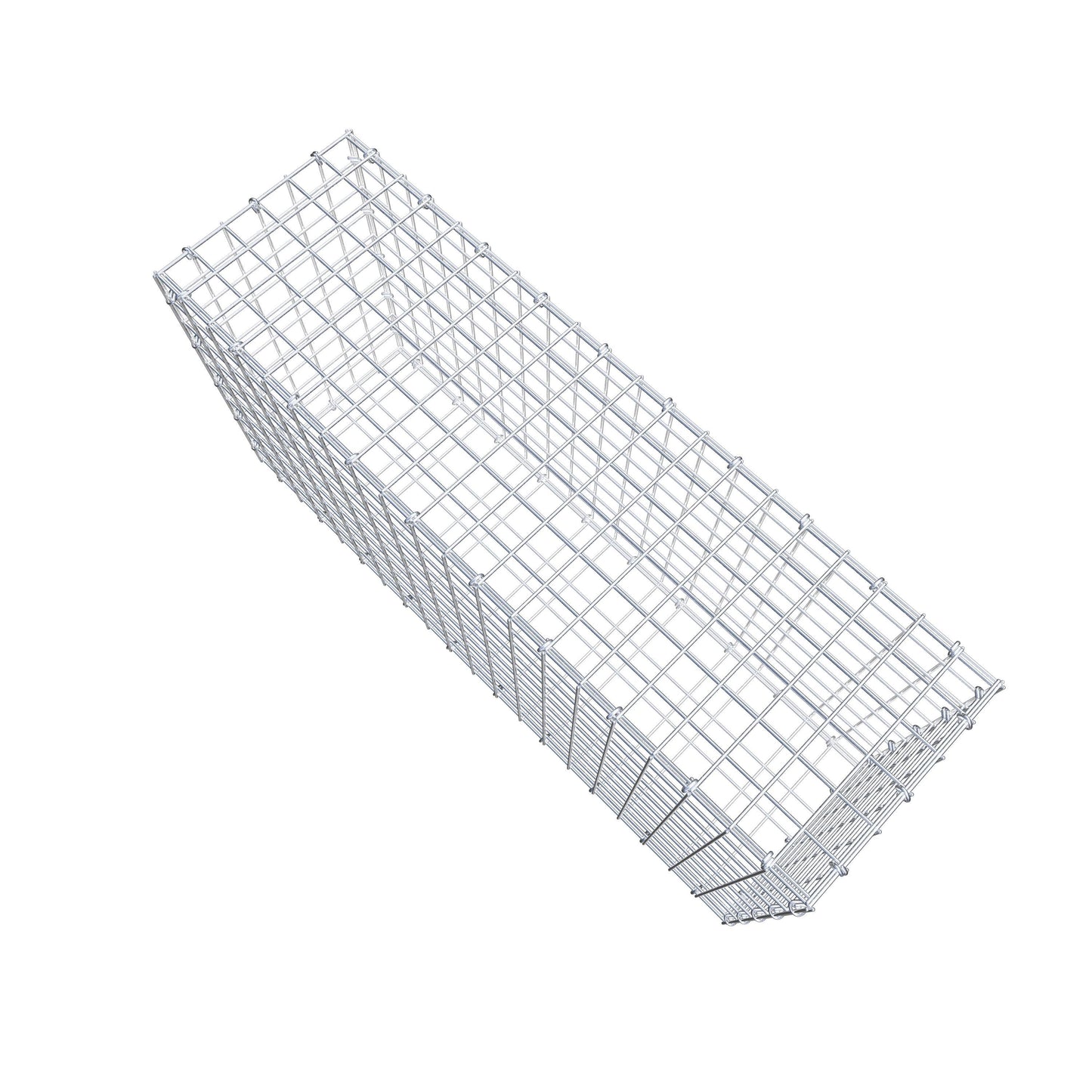 Gabione 100 cm x 50 cm x 30 cm (L x H x T), Maschenweite 5 cm x 5 cm, C-Ring